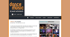 Desktop Screenshot of dance-musik.de